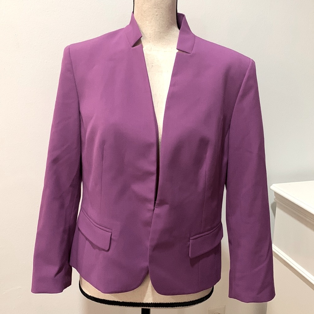 Nine West Fuscia Blazer Size 10.